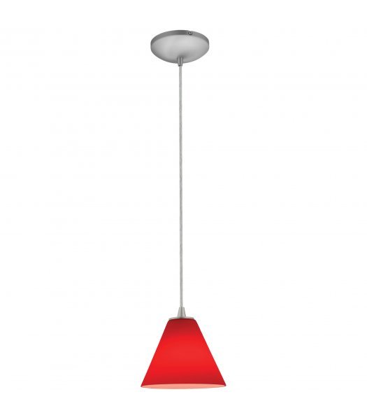 Access 28004-1C-BS-RED Martini Cord Pendant 